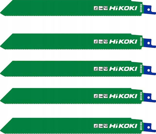 Hikoki Sabre Saw Blade Rm48b/s1121bef 225mm 5pcs