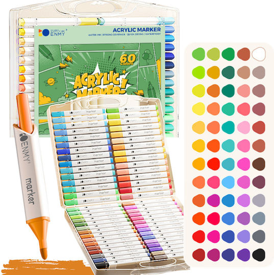Inco Zeichenmarker Set 60Stück