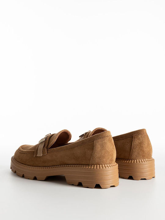 Дамски Loafers в Кафяв Цвят