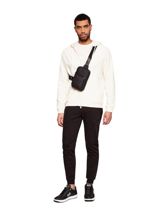 Sweatshirt with Hood White