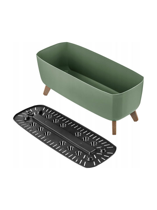 Prosperplast Gracia Case Pot Green