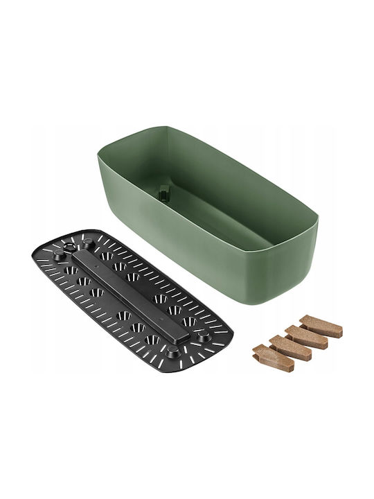 Prosperplast Gracia Case Pot Green