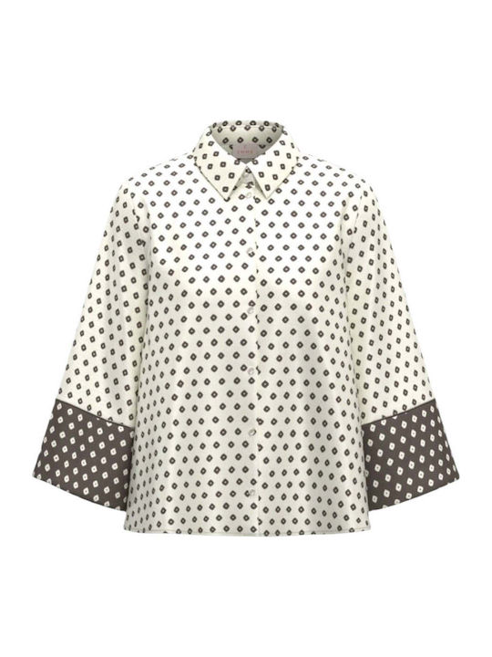 Women's Long Sleeve Shirt Brown