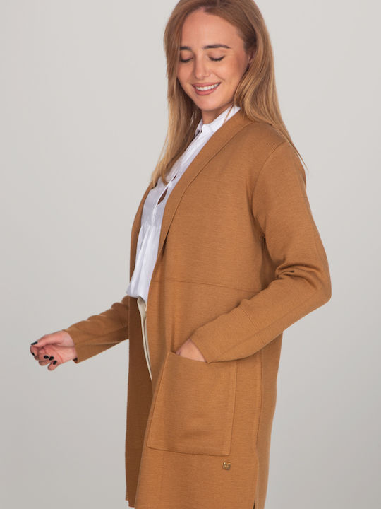 Women's Cardigan Camel