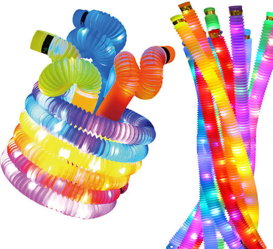 Set 6 Doris Pop Sensory Tubes Led Lights Expandable Size Up To 67 Cm