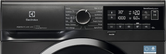Electrolux Πλυντήριο Ρούχων 6kg 1000 Στροφών Γκρι EWS6306DXE
