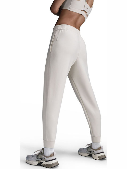 Dri-Fit Damen Jogginghose Ecru