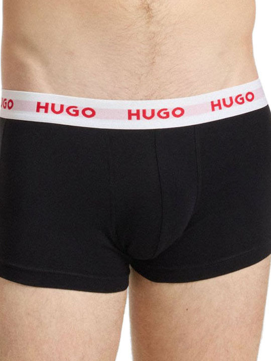 Men's Boxers Red with Patterns 3Pack