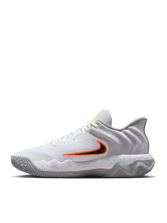 Giannis Immortality 4 Χαμηλά Μπασκετικά Παπούτσια White / Volt / Wolf Grey / Black