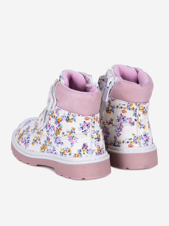 Kinder Sneakers Hoch Weiß