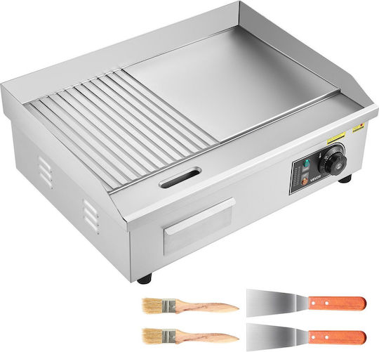 Vevor Ηλεκτρικό Πλατώ Ψησίματος 53.5x30x 3.2kW με Ραβδωτή Πλάκα
