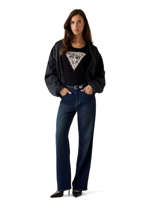 Triangle Triangle Γυναικείο T-shirt Μαύρο