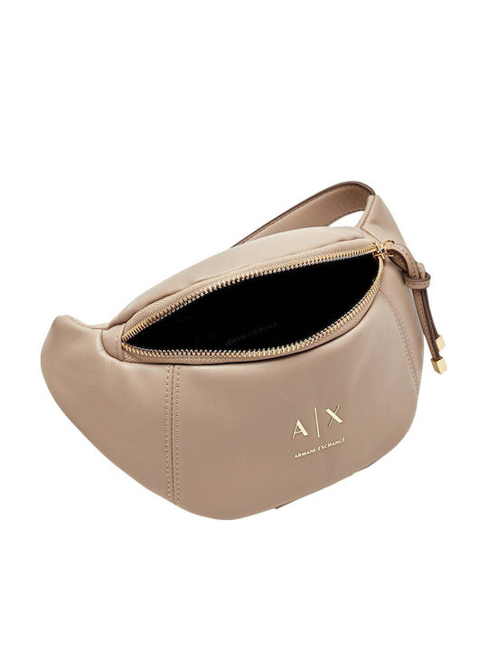 Fabric Women's Shoulder Bag Beige