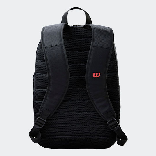 Wilson Staff Τσάντα Πλάτης Τένις 2 Ρακετών Μαύρη