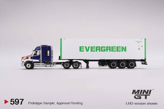 Western Star 49x Truck Evergreen Container 1:64 Mini Gt Mgt597