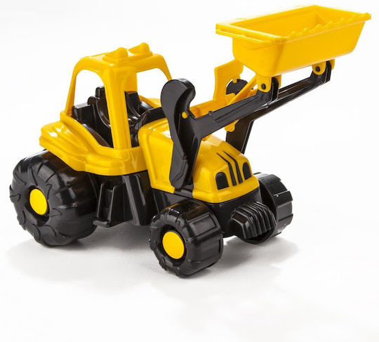 Vehicul de Construcții pentru Copii Pilsan Tractor Cu Cupă Mobilă Dimensiune 26 X 14.5 X 14 Cm Galben