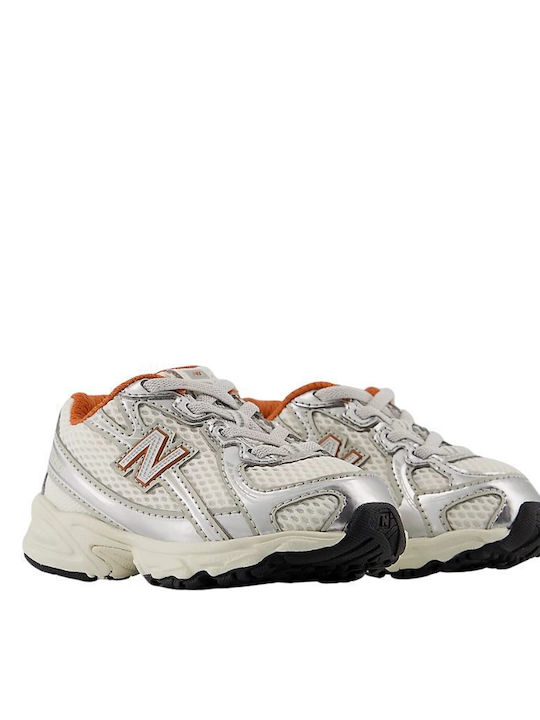 Lifestyle Παιδικά Sneakers Ασημί