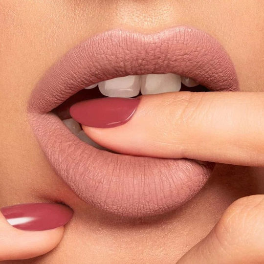 Lipstick Matte Kiko Milano Instant Colour Matte 01 Rosy Beige 6.5 Ml