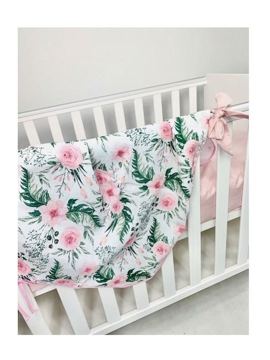 Arus Pătură Pepinieră Swaddling pături 100% bumbac Verde 100x75cm