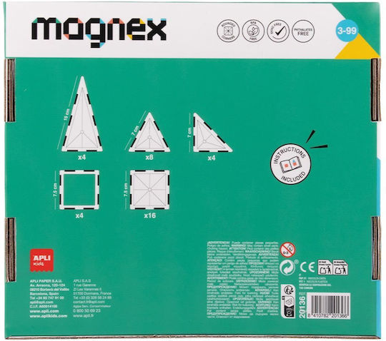 Apli Kids Jucărie Magnetică de Construcție pentru Copii de 3+ Ani