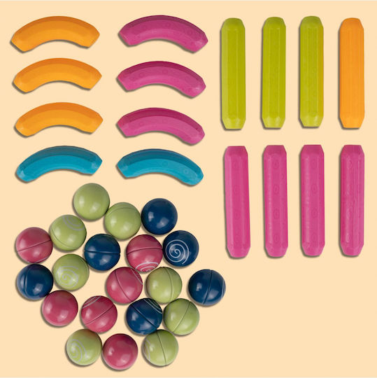MalPlay MalPlay Magnetisches Bau- und Konstruktionsspielzeug für Kinder ab 3 Jahren