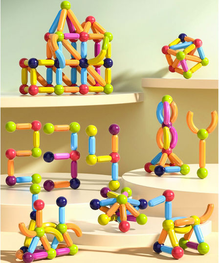 MalPlay MalPlay Magnetisches Bau- und Konstruktionsspielzeug für Kinder ab 3 Jahren