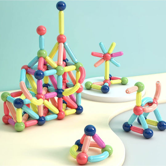 MalPlay MalPlay Magnetisches Bau- und Konstruktionsspielzeug für Kinder ab 3 Jahren