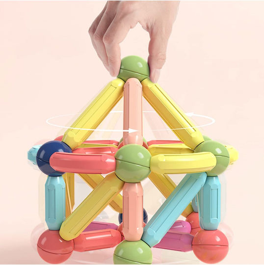 MalPlay MalPlay Magnetisches Bau- und Konstruktionsspielzeug für Kinder ab 3 Jahren