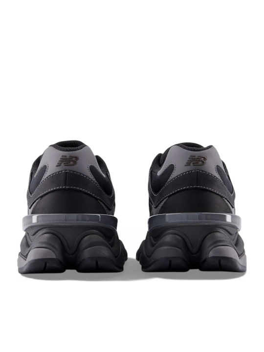 9060 Ανδρικά Sneakers Μαύρα