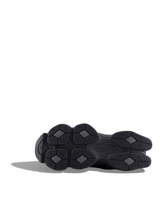 9060 Ανδρικά Sneakers Μαύρα
