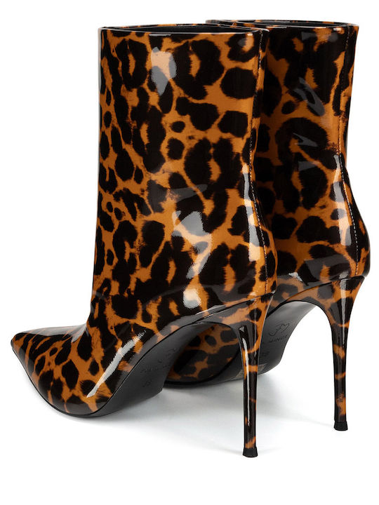Stiefeletten Damen Braun