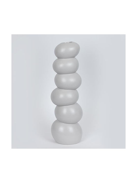 Decorative Vase White 21x17x32.2cm