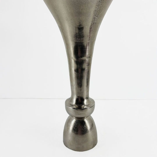 InTheBox Διακοσμητικό Βάζο Aluminium Luxor Silber 22.75cm 1Stück