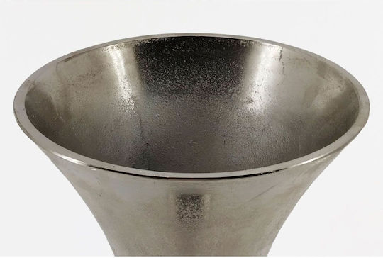 InTheBox Διακοσμητικό Βάζο Aluminium Luxor Silber 22.75cm 1Stück