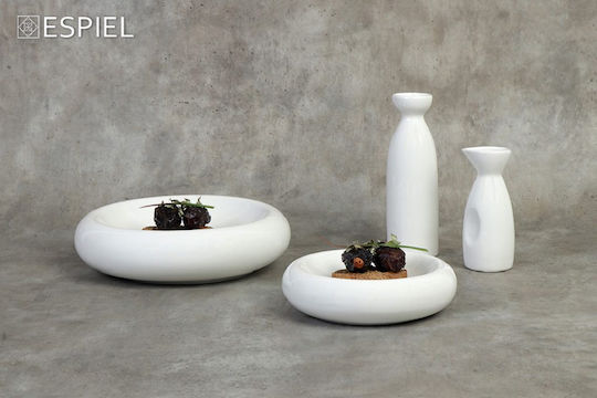 Espiel Decorative Vase Siders Ecru 5x5x12cm