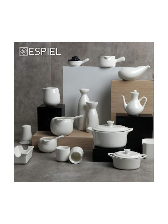Espiel Decorative Vase Siders Ecru 5x5x12cm