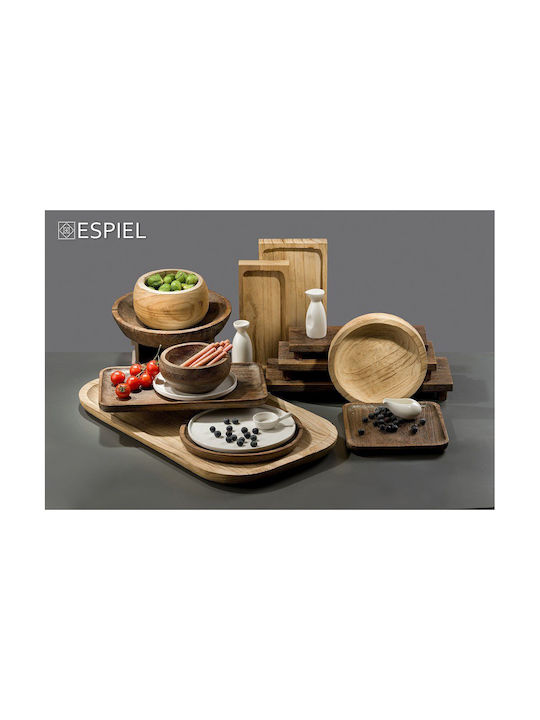 Espiel Decorative Vase Siders Ecru 5x5x12cm