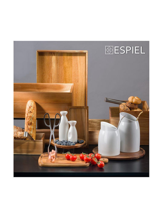 Espiel Decorative Vase Siders Ecru 5x5x12cm
