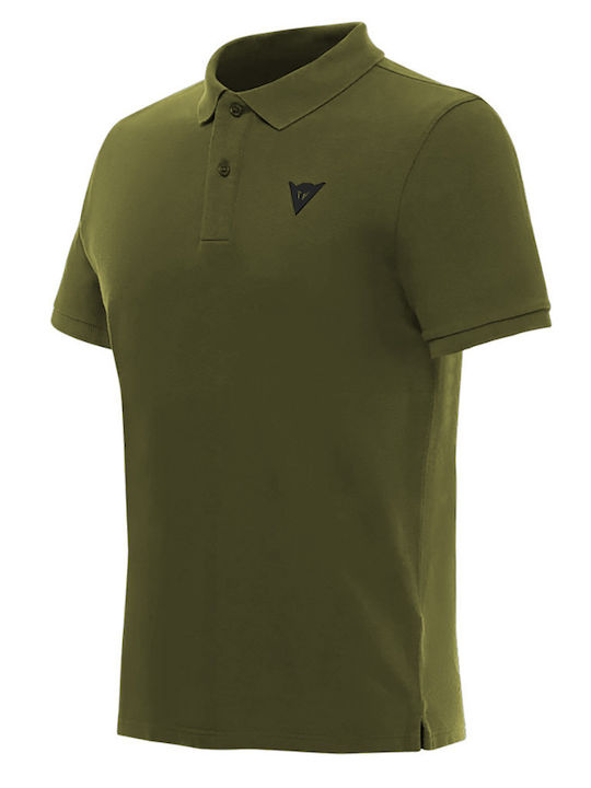 Speed Demon Polo Herrenbluse Kurzarm Olive Branch