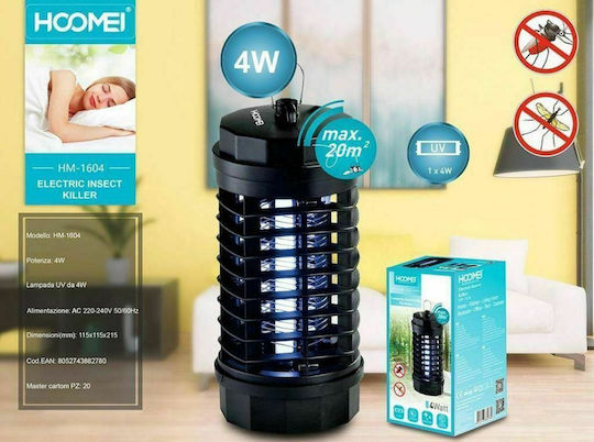 Hoomei Ηλεκτρική Ρακέτα Εντόμων 4W