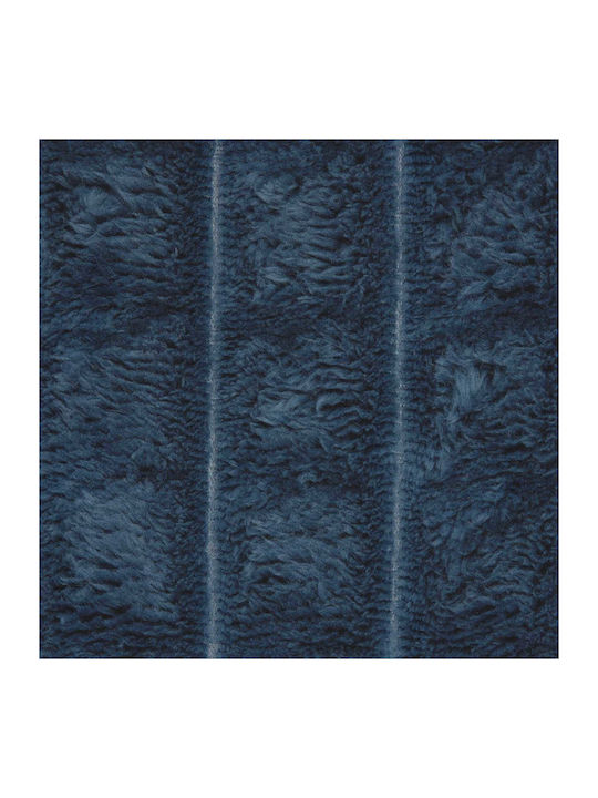 vidaXL Pătură Fleece Superdublă 240x220 cm Albastru Închis