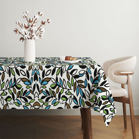 Hermia Tischtuch Multi-green 140x220cm