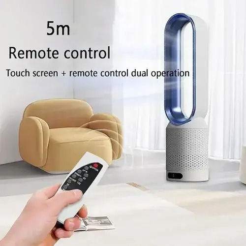 Arrango AFS60763 Ventilator Fără Palete 60W Cu Telecomandă Albastră