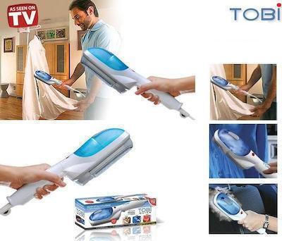Steamer Ατμοκαθαριστής Ρούχων Χειρός 650W με Δοχείο 100ml Μπλε