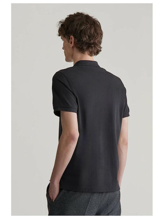 Polo T-Shirt Schwarz