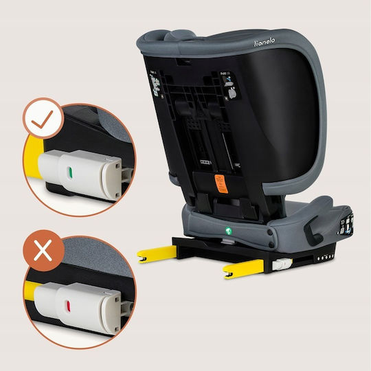 Lionelo Orin Baby Car Seat i-Size with Isofix Gray Graphite