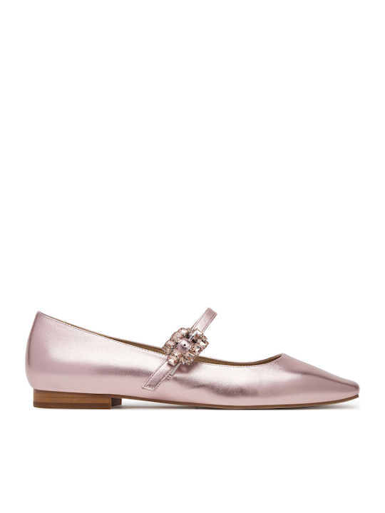 Damen Ballerinas in Rosa Farbe