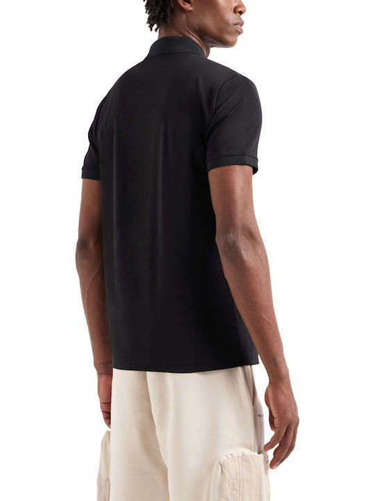 Emporio Armani Polo T-shirt Μαύρο