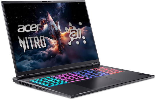 Acer Nitro 18 AI 18" IPS QHD+ (Ryzen AI 300 Serie-7-350H/16GB/1TB SSD/GeForce RTX 5060/W11 Startseite) (US Tastatur)