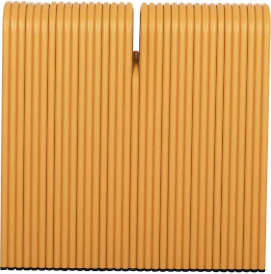 Tisch Stabil Gelb 120x70x70.5cm
